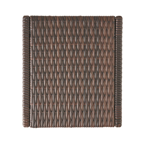 Bucharest - End Table C Shaped Side Table Rattan - Brown