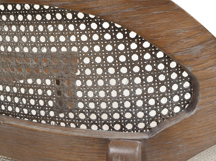 Americana - Mid-Century Modern Cane Back Counter Stool