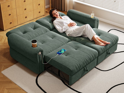 Cloud Like Convertible Sofa Bed With For Living Room