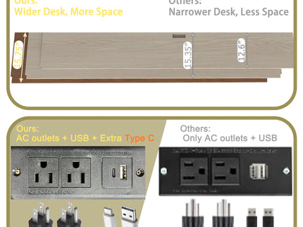 Ethan - Bunk Bed With Desk, Charging Station, Storage Shelves