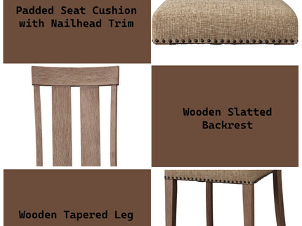 Nathaniel - Side Chair (Set of 2) - Maple