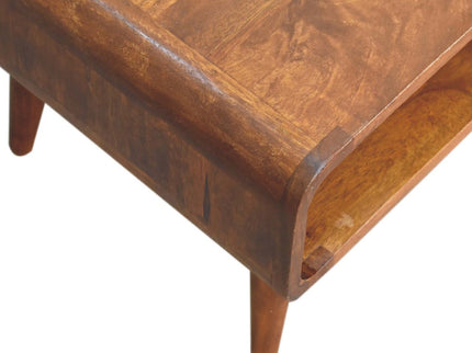 Solid Wood Open Media Unit
