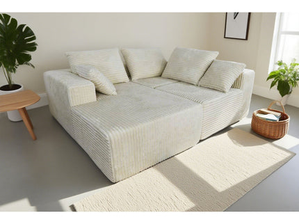 Corner Combination Sofa Sectional Couch With Soft Fabric