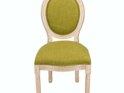 Upholstered With Round Back Dining Chairs (Set of 2)
