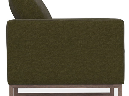 Accent Chair With Track Arm Design