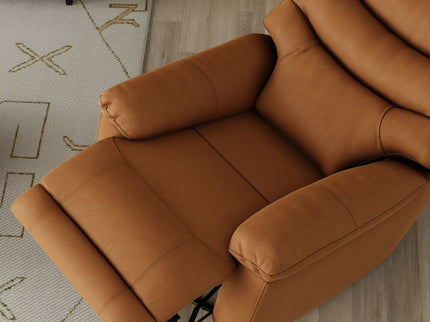 Oslo Antelope - Swivel Glider Recliner With Manual Footrest