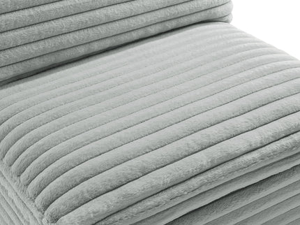 Jenny - Armless Slipper Chair - Gray