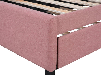 Upholstered Daybed, Sofa Bed Frame, No Box Spring Needed