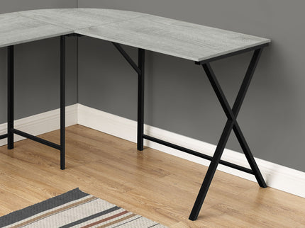 Computer Desk, Home Office, Corner, L Shape, Laptop, Contemporary / Modern