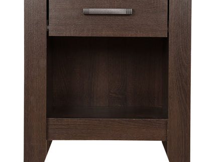 Roller Drawer Glides Nightstand