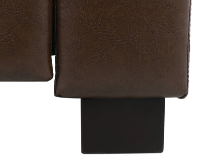 Langseth - Contemporary Tufted Pushback Recliner - Dark Brown
