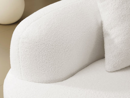 Curved 4 Seater Full Compression Sponge Sofa