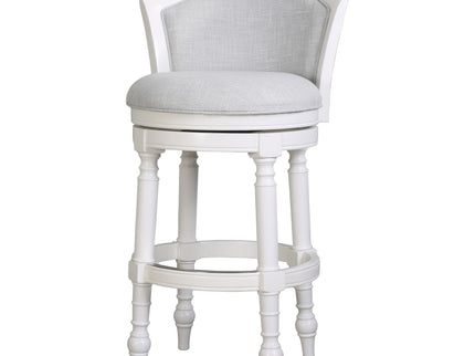 Barrel Back Stool With Swivel