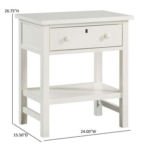 Finley - 1 Drawer Storage Nightstand