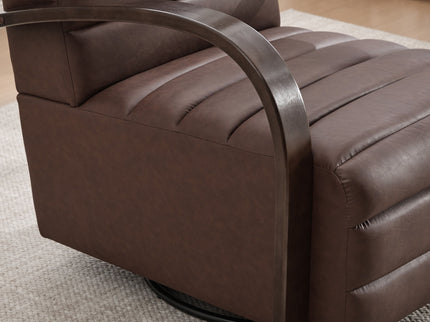 360° Swivel Accent Chair With Armrests, Comfy Lounge