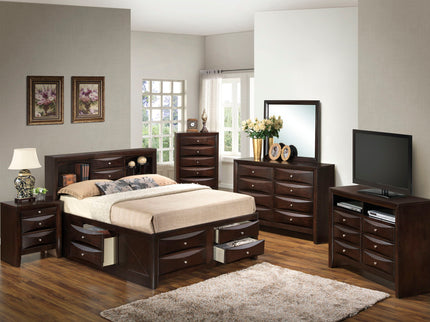 Marilla - Storage Bed With Bookcase Headboard