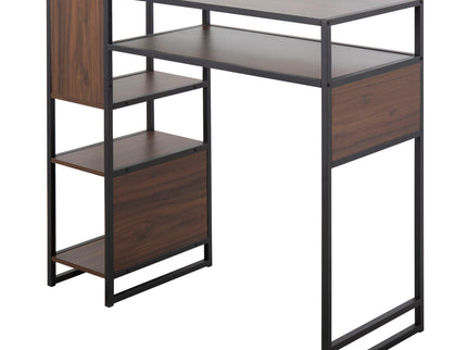 Display - Farmhouse Bar Height Table With Storage Space