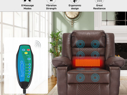 Breathable Massage Recliner Manual Chair