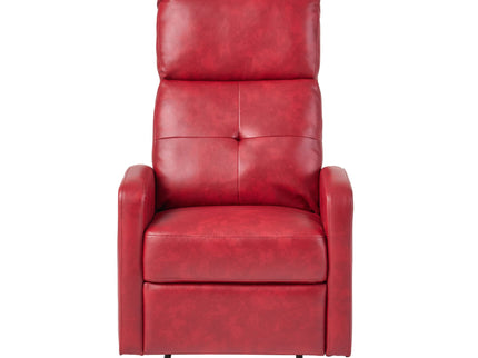 Contemporary Recliner Chair With Push Back Function