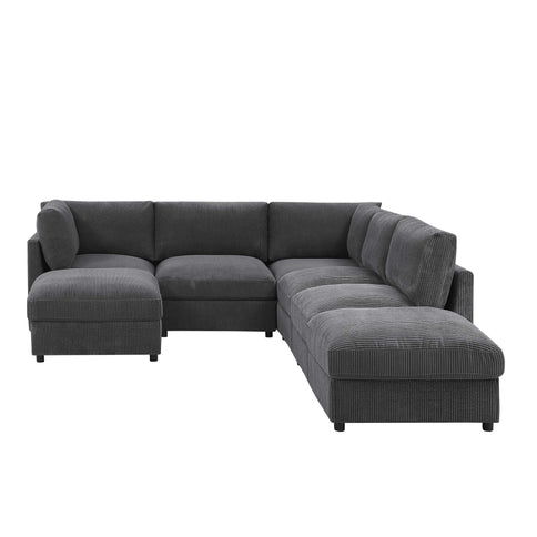 Modern Reversible Modular Sectional