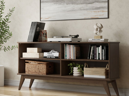 Draper - Handcrafted Low Bookcase