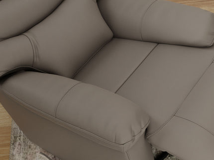 Oslo Antelope - Swivel Glider Recliner With Manual Footrest