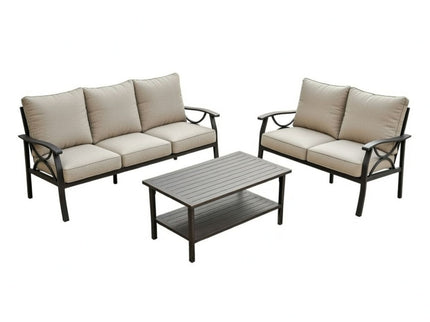 Patio Furniture Set & Coffee Table For Backyard