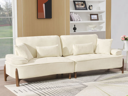 Comfortable Deep Seated Sofa With Pillows