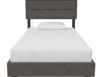 Paloma - Twin Bed With Dual USB Port - Linen