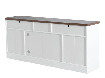 Modern TV Console & Adjustable Shelves
