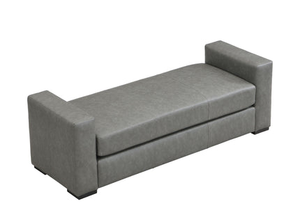 Ottoman With Unique Armrest Design For Living Spaces