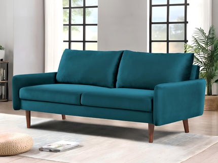 Upholstered Loveseat Sofa, 2 Seater Couch For Living Room Apartment