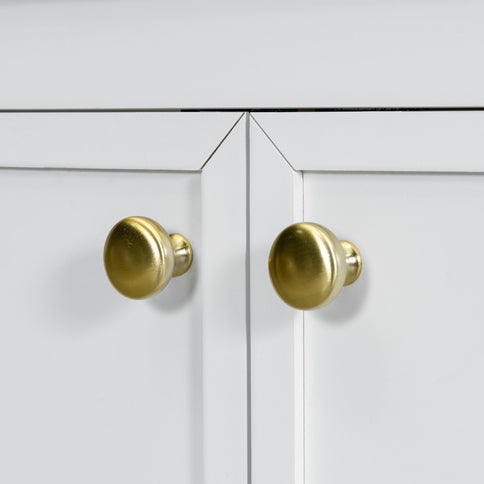 Elegant Vintage Bathroom Vanity & Sink And Soft Closing Door, 4 Drawers Of Different Sizes Frame