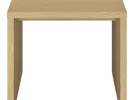 Parker - Accent Side End Table - Light Oak