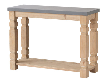 Rustic And Modern Console Table