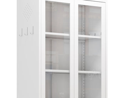 Kitchen Pantry Cabinet With 5 Adjustable Shelves, Freestanding Storage For Kitchen - White