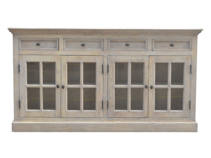 Glazed Sideboard - Gray