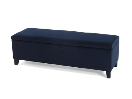 Upholstered Storage Ottoman Bench