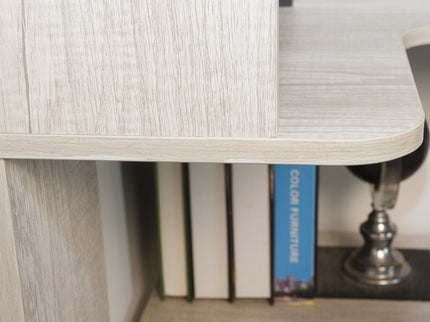 L-Shaped Corner Bookshelf
