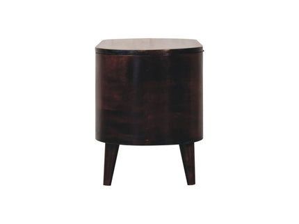 Rounded Lid Up Blanket Box