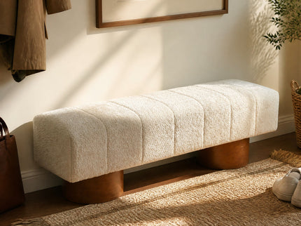 Modern Upholstered Dining Bench