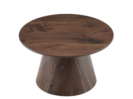 Circular Coffee Table With Adjustable Feet