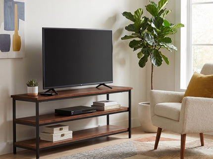 Skyler - TV Media Stand - Dark Cognac Brown