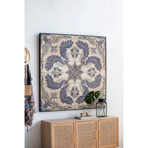 Large Wall Art Panel, Square Wall Decor For Living Room Dining Room Office Bedroom - Multicolor