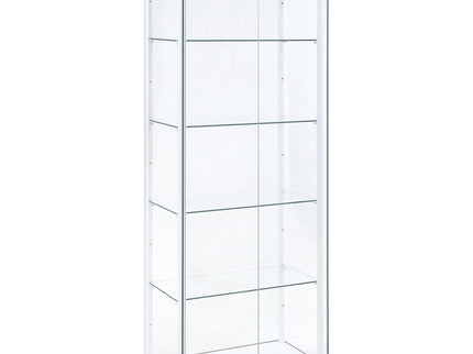 Hyacinth - 4 Shelf Curio Cabinet