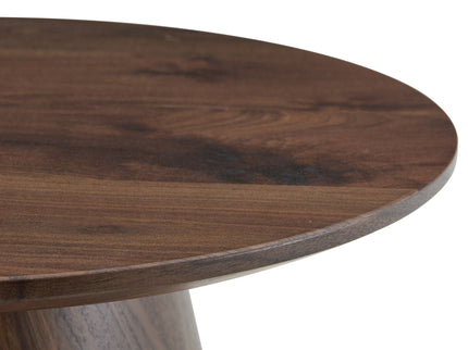 Circular Coffee Table With Adjustable Feet