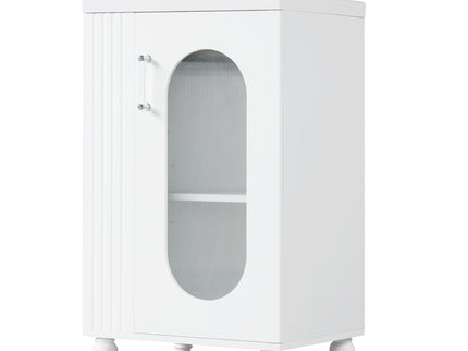 Modern Bathroom Vanity With Sink, Adjustable 2 Tier Shelf