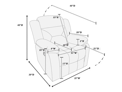 Contemporary Living Room Set With Pillow Arms And Headrest Support
