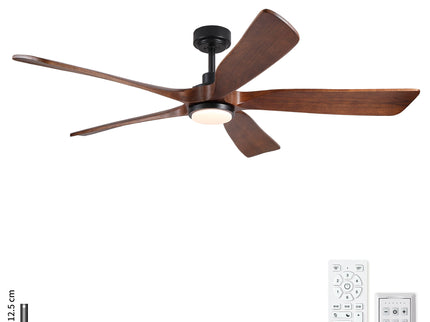 Ceiling Fan With Light And Remote Control