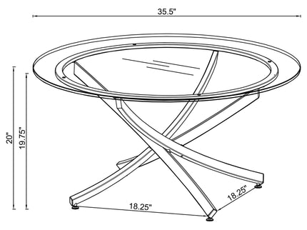 Connors - Round Top Table